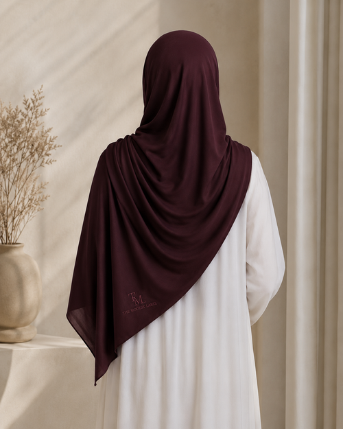 Liquid Jersy Hijab (Mulberry)