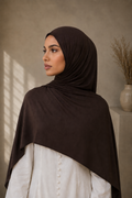 Liquid Jersey Hijab ( Mocha)